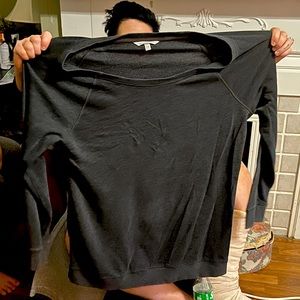 Victoria’s Secret Grey Sweatshirt Scoop Neck